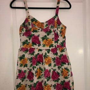 Button up Baby Doll Mini Dress